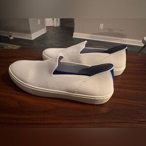 NEVER WORN Rothy's The Original Slip On Sneaker White W9